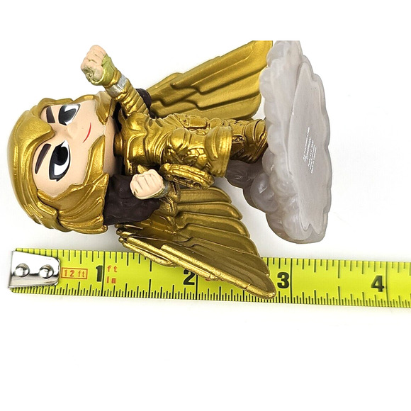 Funko Mystery Minis DC Comics Wonder Woman 1984 Gold Flying Pose Vinyl Figure 3" - Picture 8 of 11